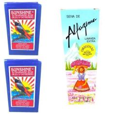 Imagem de Perfume Seiva De Alfazema Original Limpeza Espiritual Kit - Phebo