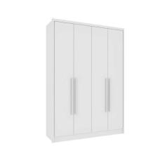 Imagem de Guarda-Roupa Solteiro Dinamarca 4 Pt 2 Gv Neve - Tcil