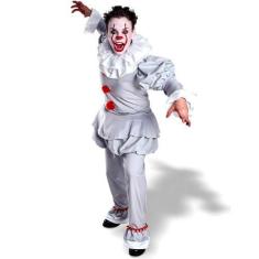 Imagem de Fantasia It A Coisa de Halloween Adulto Realista de Luxo Completa P 38