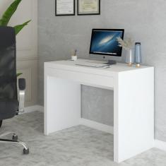 Imagem de Mesa Escrivaninha 1 Gaveta Home Office Branco - Panorama Móveis