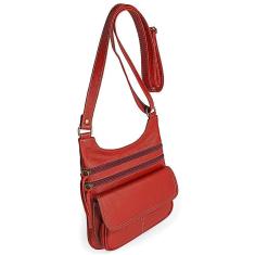 Imagem de Bolsa Feminina Pequena Feita De Couro Alça Tiracolo - Le Voyage