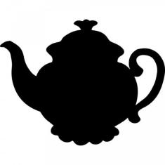 Imagem de Adesivo de Parede Lousa Para Cozinha Bule