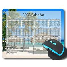 Mousepad personalizado para jogos de ano 2021, tema de céu azul, base de  borracha antiderrapante