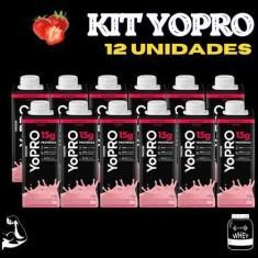 Imagem de Kit 12 Yopro Bebida Whey Protein 0 Lactose Escolha O Sabor - Danone