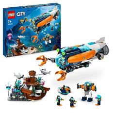 Imagem de LEGO Set City Exploration 60379 Submarino Explorador do Fundo do Oceano 842 peças