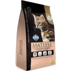 Imagem de Ração Farmina Matisse Salmão para Gatos Adultos Castrados - 800 g