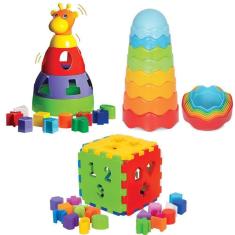 Imagem de Brinquedos Educativo 1 Ano Bebês Presente Menino E Menina