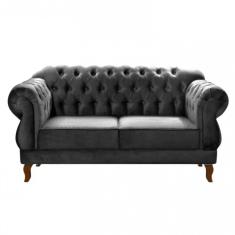 Imagem de Sofá Namoradeira Duquesa 2 Lugares Chesterfield Imperial Bella Decor