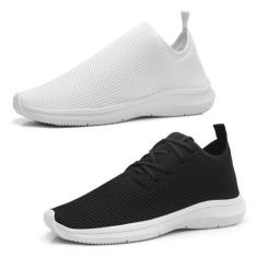 Imagem de Kit 2 Tênis Masculino Moderno Leve Confortavel Academia - EXP, 39, Bra