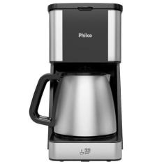 Imagem de Cafeteira Elétrica Philco PCF40C Inox 40 Xícaras 1,6L 950W Com Jarra e