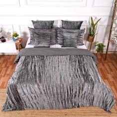 Imagem de Capa de edredom ultra luxuosa de veludo amassado, roupa de cama boho, edredom UO, capa donna, conjunto de edredom de 3 peças, conjunto de cama de veludo