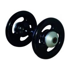 Imagem de Kit Whey Choco + Bcaa + Creatina Atlhetica + Par Luva Rythmoon Sliper 