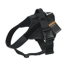 Imagem de EXCELLENT ELITE SPANKER Peitoral tático para cães de patrulha militar, sem puxão, colete para cães militares, colete ajustável para cães de trabalho e treinamento com alça para cães médios e grandes