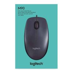 Imagem de Mouse com fio USB Logitech M90 Preto 1000dpi, Preto
