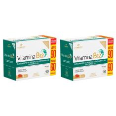 Imagem de Kit 2 Vitamina B12 750Mg Leve 90 Pague 60 Cps - La San Day