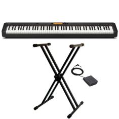 Imagem de Piano Digital Casio CDP-S360 Preto - 88 Teclas + Suporte Duplo em X
