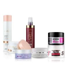 Imagem de Cronograma Capilar + Shampoo Struttura 300 Ml + Bbc Cream + Máscara Vi