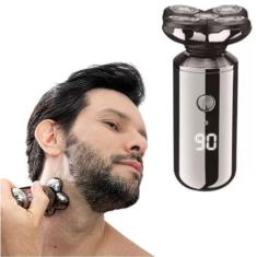 Imagem de Barbeador e Cortador Rb-am6800A Maquininha de Barbear - A.R Variedades