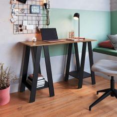 Imagem de escrivaninha pala preta e 