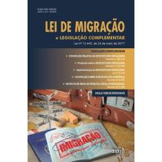 Imagem de Lei de Migração e Legislação Complementar - Vieira,jair Lot - 9788552100034