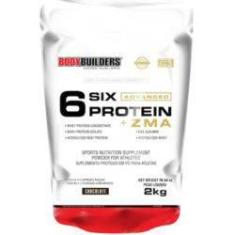Imagem de 6 Six Protein Advanced Com Zma Refil 2kg - Bodybuilders