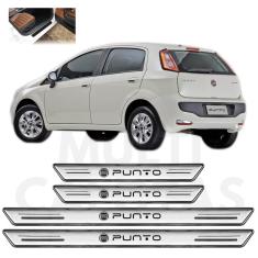 Imagem de Soleira Platinum Fiat Punto 2012 2013 2014 2015 2016 2017