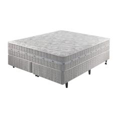 Imagem de Cama Box + Colchão Queen Size Molas Ensacadas Alabama 158x198x61cm