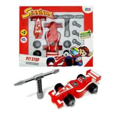 Imagem de Carrinho Fórmula 1 F1 Pit Stop Monta Desmonta Brinquedos - Paki Toys