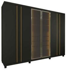 Imagem de Guarda Roupa Absolute New Reflecta Com 3 Portas De Correr Gelius