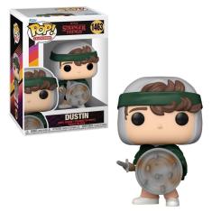 Imagem de Boneco Funko Pop Stranger Things S4 Dustin With Shield