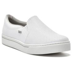 Imagem de Tênis Casual Feminino Slip On Branco Via Marte 016-009-01