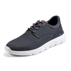 Imagem de Rockport Tênis casual masculino, Couro azul escuro, 41