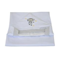 Imagem de Toalha De Banho Malha Astronauta Cinza