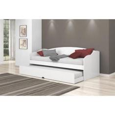 Imagem de Sofá Cama Funny Ii Branco - Móveis Conquista, Branco, 2 Lugares