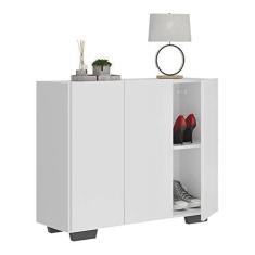 Imagem de Sapateira 3 Portas Nina Multimóveis V6019 Branca/preta