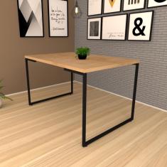 Imagem de Mesa De Jantar Estilo Industrial Still Móveis Belo