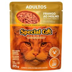 Imagem de Ração Úmida Special Cat Sachê Frango para Gatos Adultos - 85 g