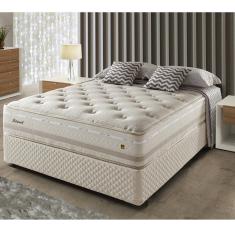 Imagem de Cama Box Casal Herval Irland, Molas Maxspring, 138 cm