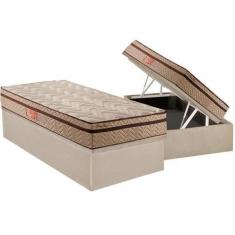 Imagem de Cama Box Baú Solteiro: Colchão Molas Paropas Masterpocket Ensacadas Ma