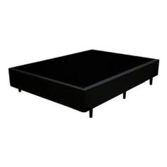 Imagem de Base Box Solteirão Poliéster Preto 110 X 188 X 40 - Bueno Sono Cama &