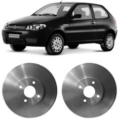 Imagem de Par Disco Freio Fiat Palio 96 A 2010 Dianteiro Ventilado