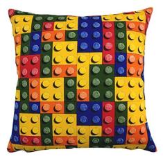 Imagem de Capa de Almofada Jacquard Lego 43x43cm