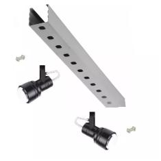 Imagem de Kit 6 Spot Trilho Perfilado Eletro Calha Par20 Bulbo Ol4