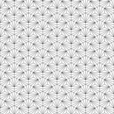 Imagem de Papel De Parede Adesivo Geométrico Moderno N06034 Rl 0,58X3M