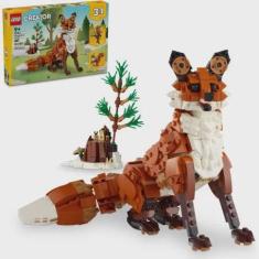 Imagem de Lego creator 3 em 1 animais da floresta raposa vermelha 667 peças - 31154