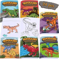 Imagem de Livro de colorir Nezyo Mini Dinosaur 24 peças para crianças