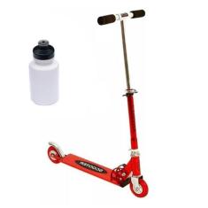 Imagem de Patinete Dobrável Até 40Kg Vermelho Dm Toys 4454 + Squeeze