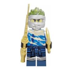 Imagem de Boneco Blocos De Montar Jay Forbidden Spinjitzu Ninjago - Mega Block T