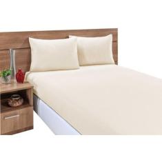 Imagem de Jogo De Lençol Queen 3 Peças Microfibra Premium Varias Cores - Elohim_
