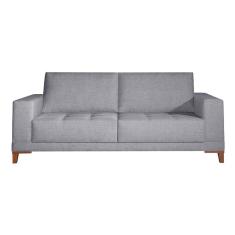 Imagem de Sofá Plus Volga 4 Lugares Linho Cinza